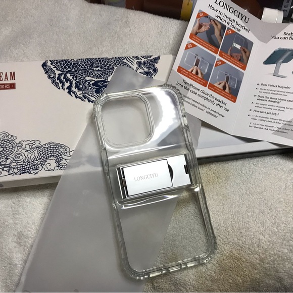 IP 13P 6.1 Case with Kickstand - Picture 6 of 10